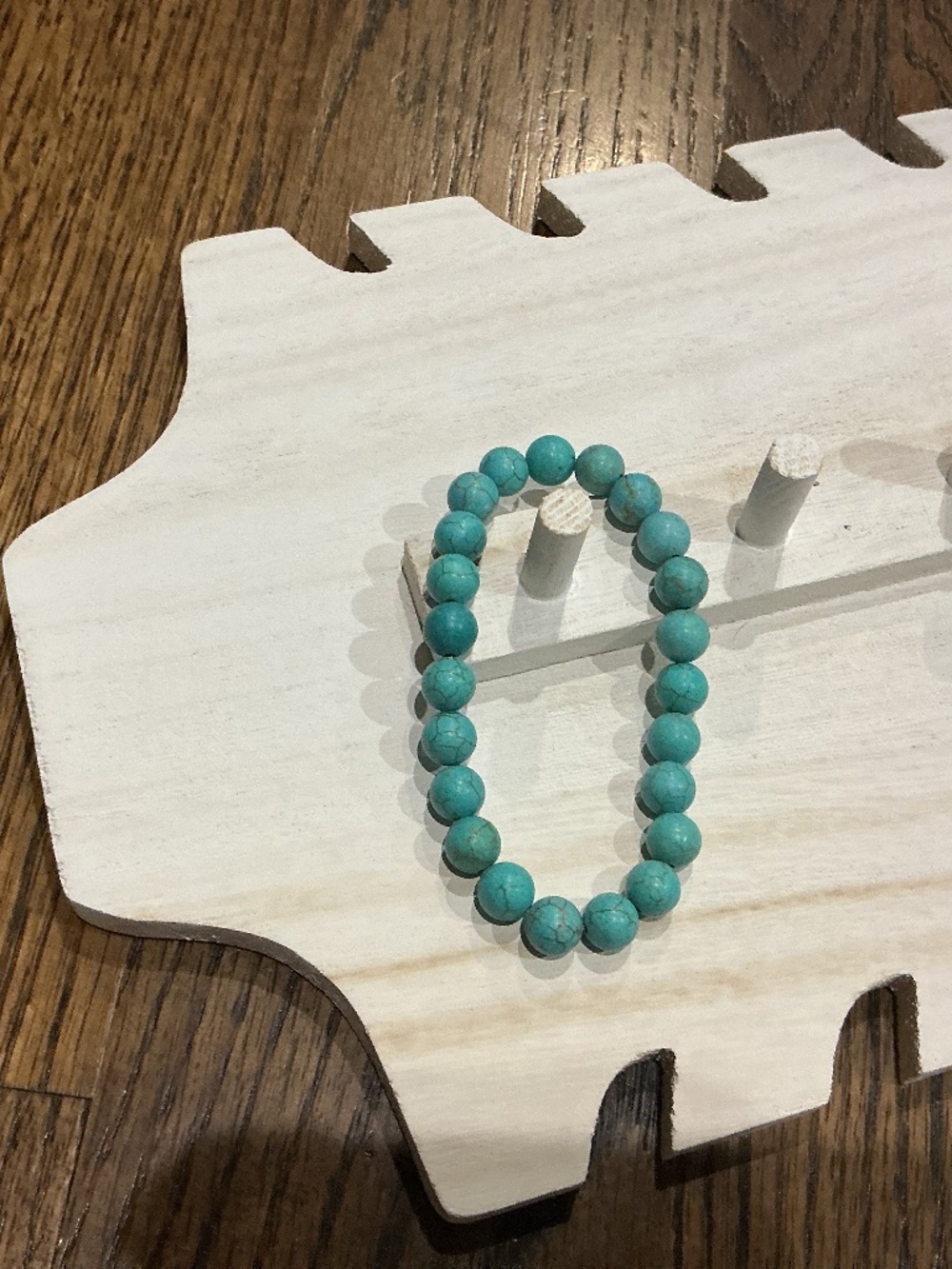 Teal bracelet